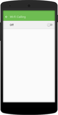 Wi-Fi Calling Android Enable Wi-Fi Calling Step 4 Image U Mobile